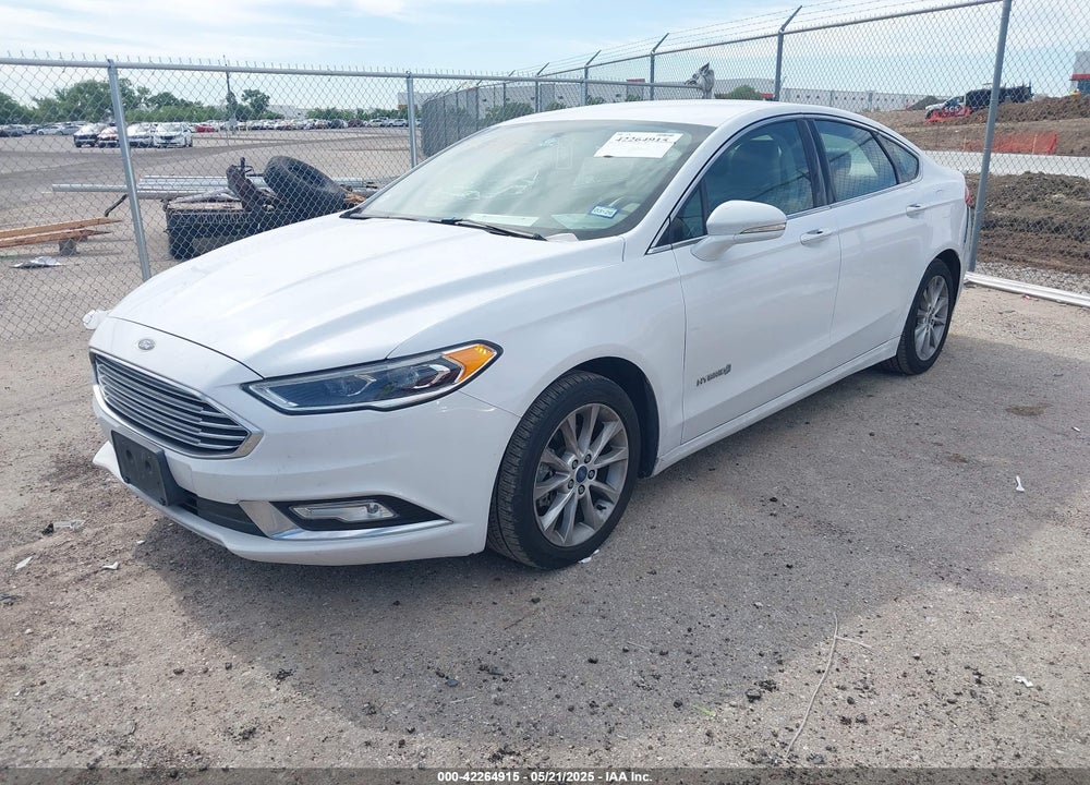 2017 FORD FUSION HYBRID VIN: 3FA6P0LU0HR165083