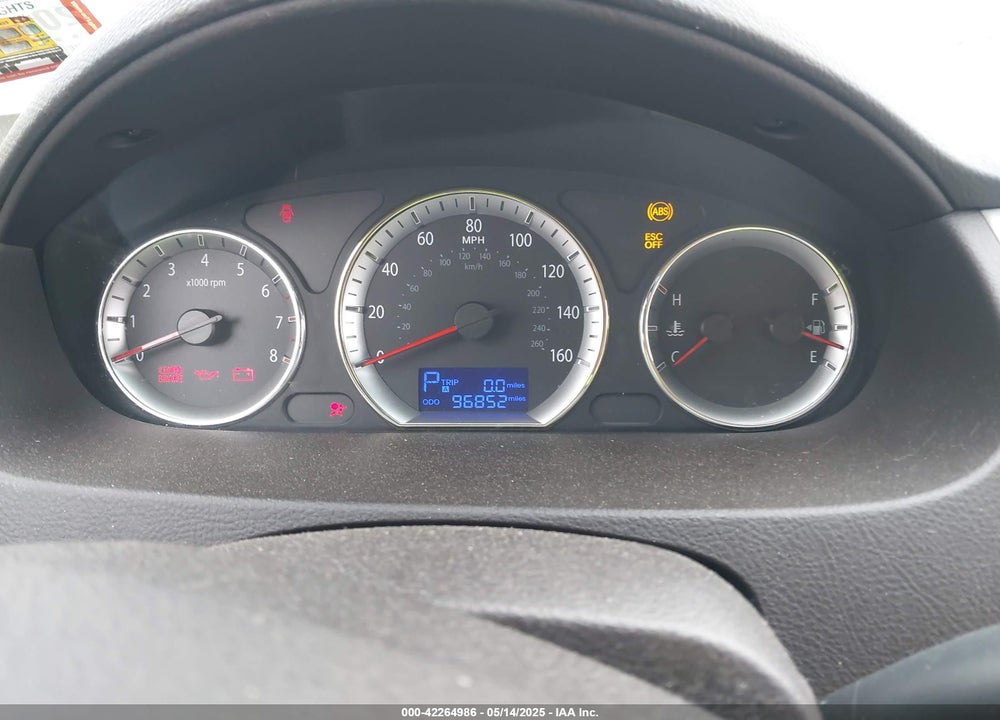 2009 HYUNDAI SONATA VIN: 5NPET46C89H551170