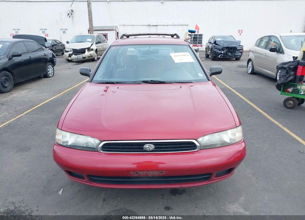 1997 SUBARU LEGACY L/POSTAL RIGHT-HAND DRIVE VIN: 4S3BK4350V7310939