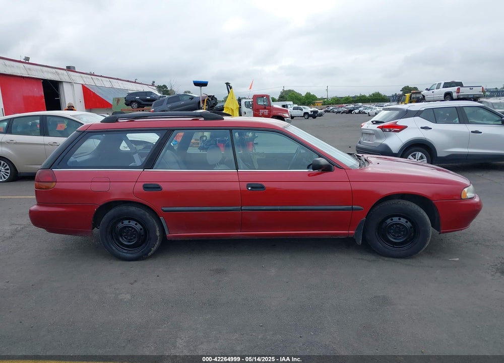 1997 SUBARU LEGACY L/POSTAL RIGHT-HAND DRIVE VIN: 4S3BK4350V7310939