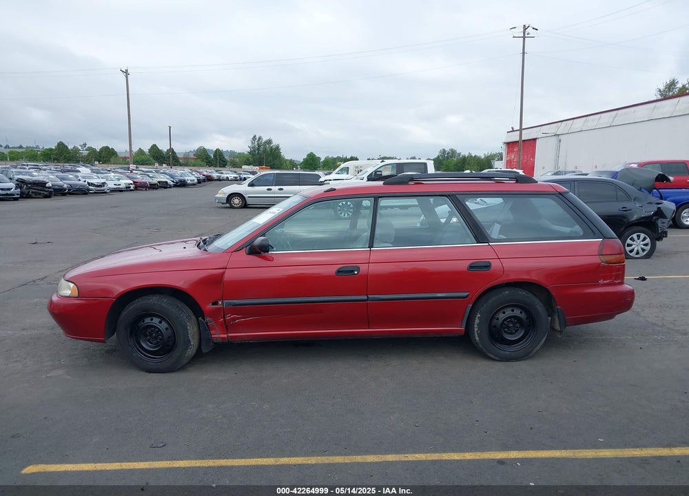 1997 SUBARU LEGACY L/POSTAL RIGHT-HAND DRIVE VIN: 4S3BK4350V7310939