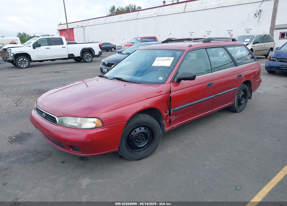 1997 SUBARU LEGACY L/POSTAL RIGHT-HAND DRIVE VIN: 4S3BK4350V7310939
