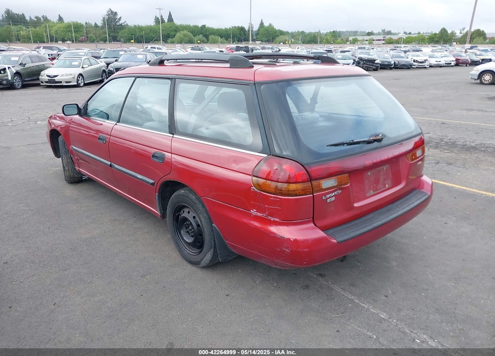 1997 SUBARU LEGACY L/POSTAL RIGHT-HAND DRIVE VIN: 4S3BK4350V7310939