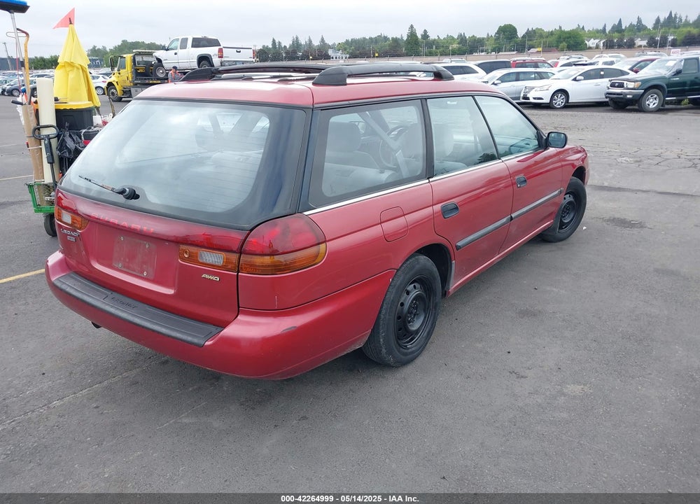 1997 SUBARU LEGACY L/POSTAL RIGHT-HAND DRIVE VIN: 4S3BK4350V7310939