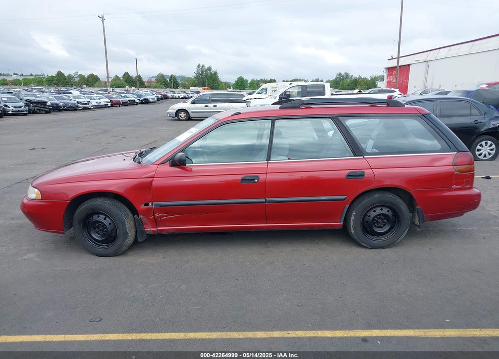 1997 SUBARU LEGACY L/POSTAL RIGHT-HAND DRIVE VIN: 4S3BK4350V7310939