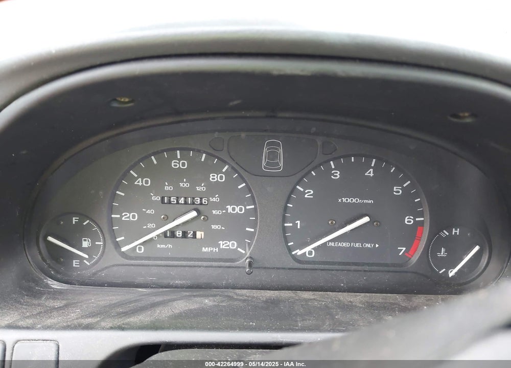 1997 SUBARU LEGACY L/POSTAL RIGHT-HAND DRIVE VIN: 4S3BK4350V7310939