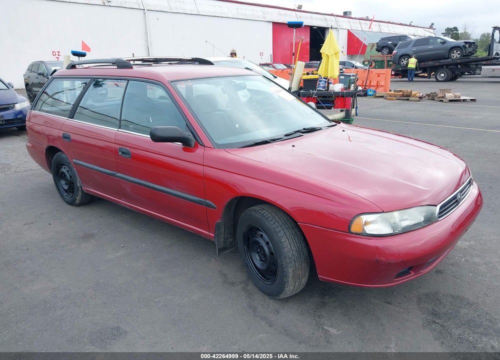 1997 SUBARU LEGACY L/POSTAL RIGHT-HAND DRIVE VIN: 4S3BK4350V7310939