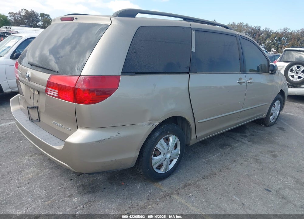 2004 TOYOTA SIENNA LE VIN: 5TDZA23C84S047740
