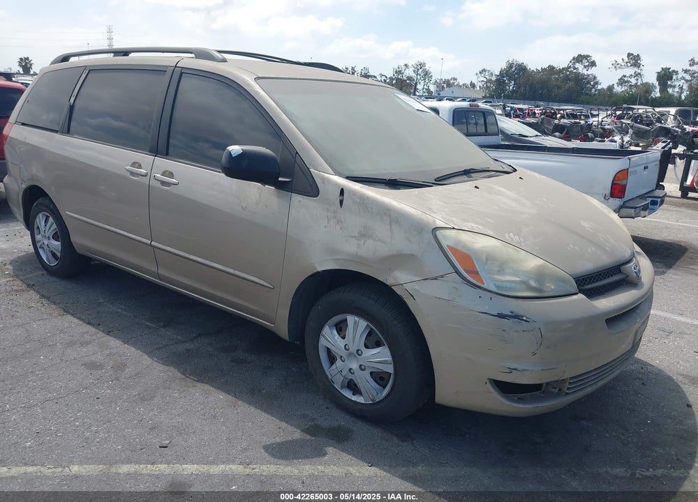 2004 TOYOTA SIENNA LE VIN: 5TDZA23C84S047740