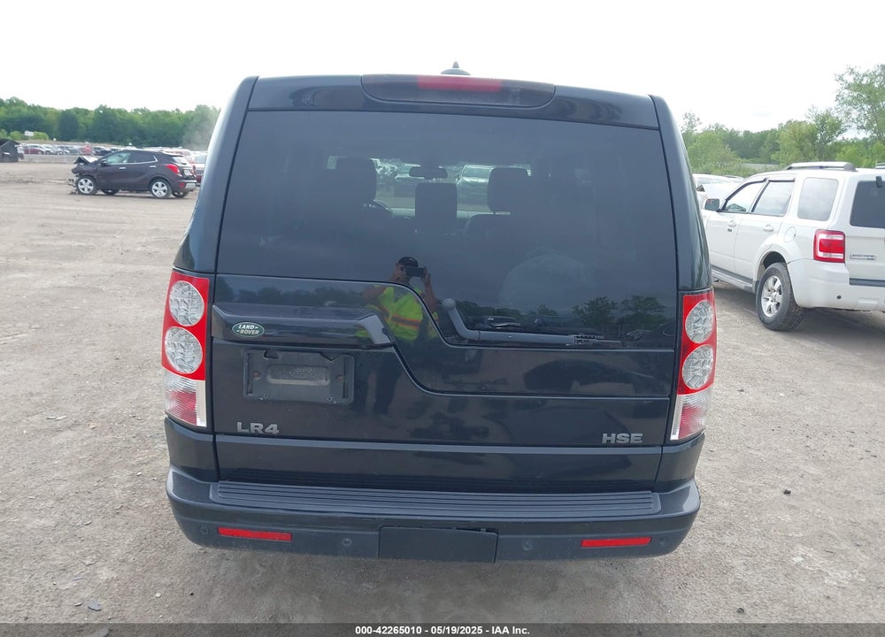 2012 LAND ROVER LR4 VIN: SALAG2D43CA597757