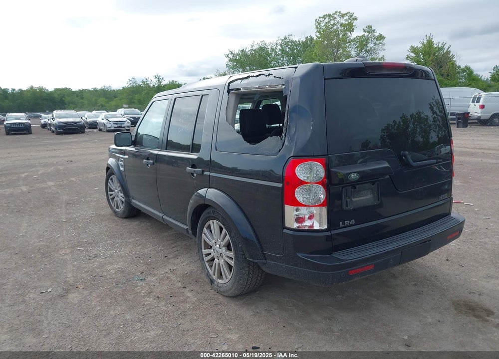 2012 LAND ROVER LR4 VIN: SALAG2D43CA597757