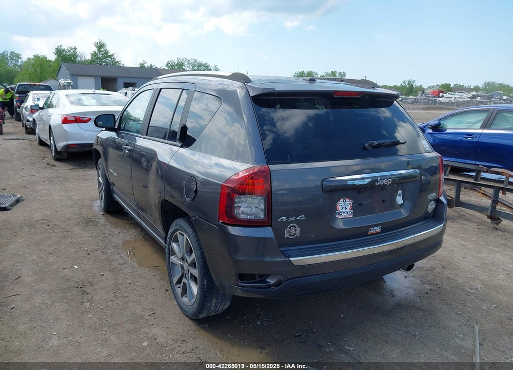 2017 JEEP COMPASS HIGH ALTITUDE 4X4 VIN: 1C4NJDEB1HD126666
