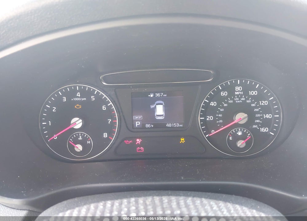 2020 KIA SORENTO 2.4L L VIN: 5XYPG4A35LG668918