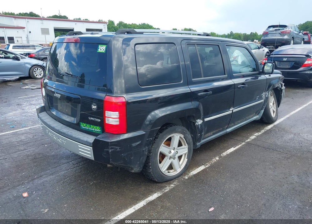 2010 JEEP PATRIOT LIMITED VIN: 1J4NF4GBXAD502439