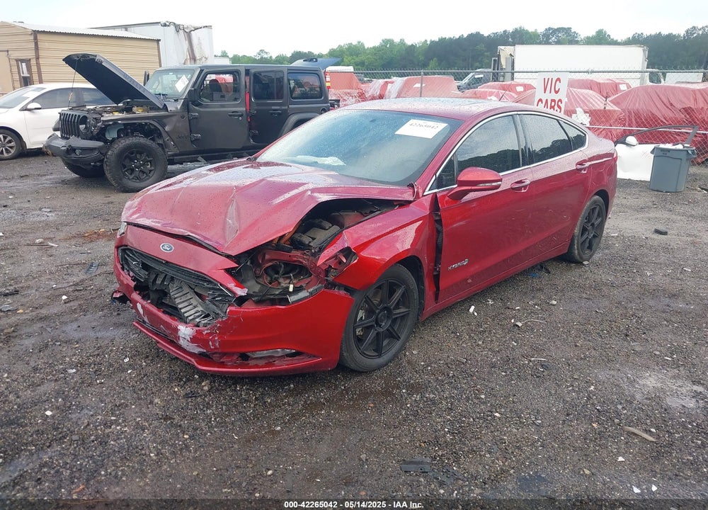 2017 FORD FUSION HYBRID VIN: 3FA6P0LU2HR408246