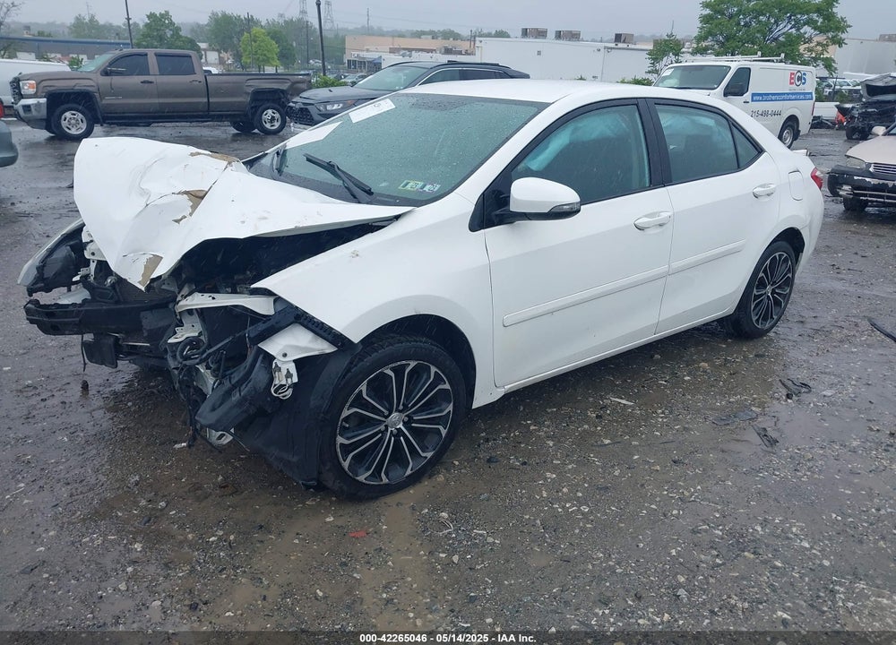 2015 TOYOTA COROLLA VIN: 2T1BURHE8FC255995