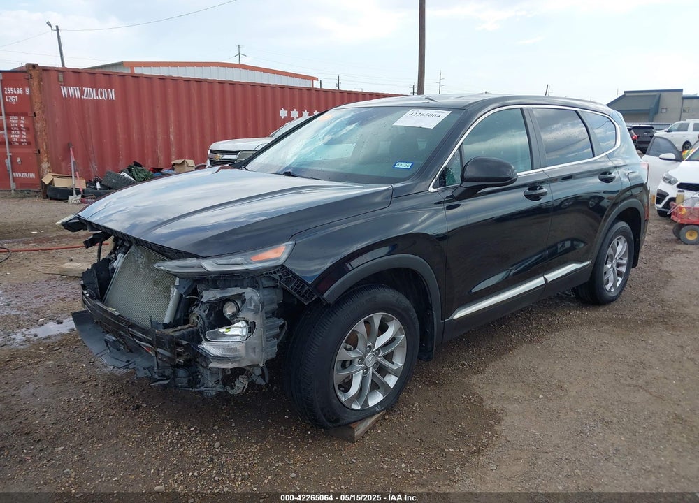 2019 HYUNDAI SANTA FE VIN: 5NMS23AD0KH122236