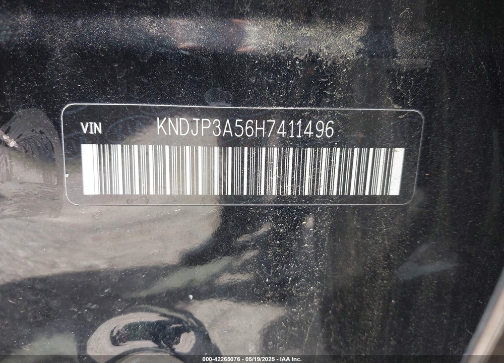 2017 KIA SOUL VIN: KNDJP3A56H7411496