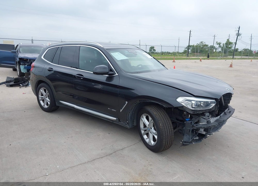 2018 BMW X3 XDRIVE30I VIN: 5UXTR9C58JLD65297
