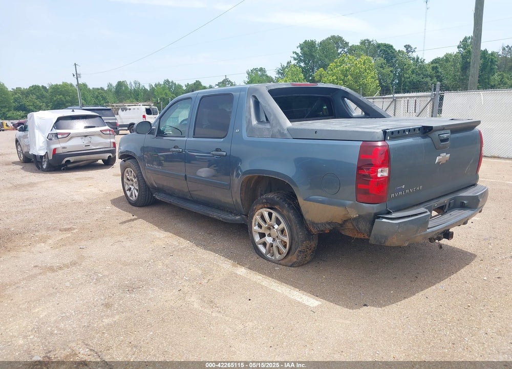 2008 CHEVROLET AVALANCHE 1500 LT VIN: 3GNEC12J78G243358