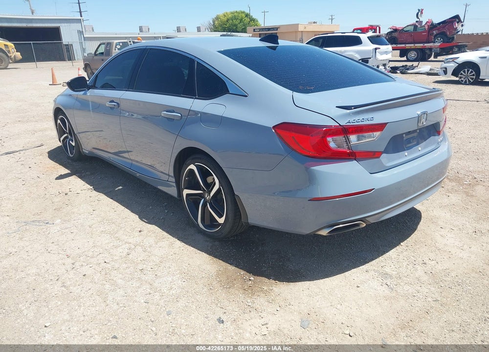 2022 HONDA ACCORD VIN: 1HGCV1F45NA042519