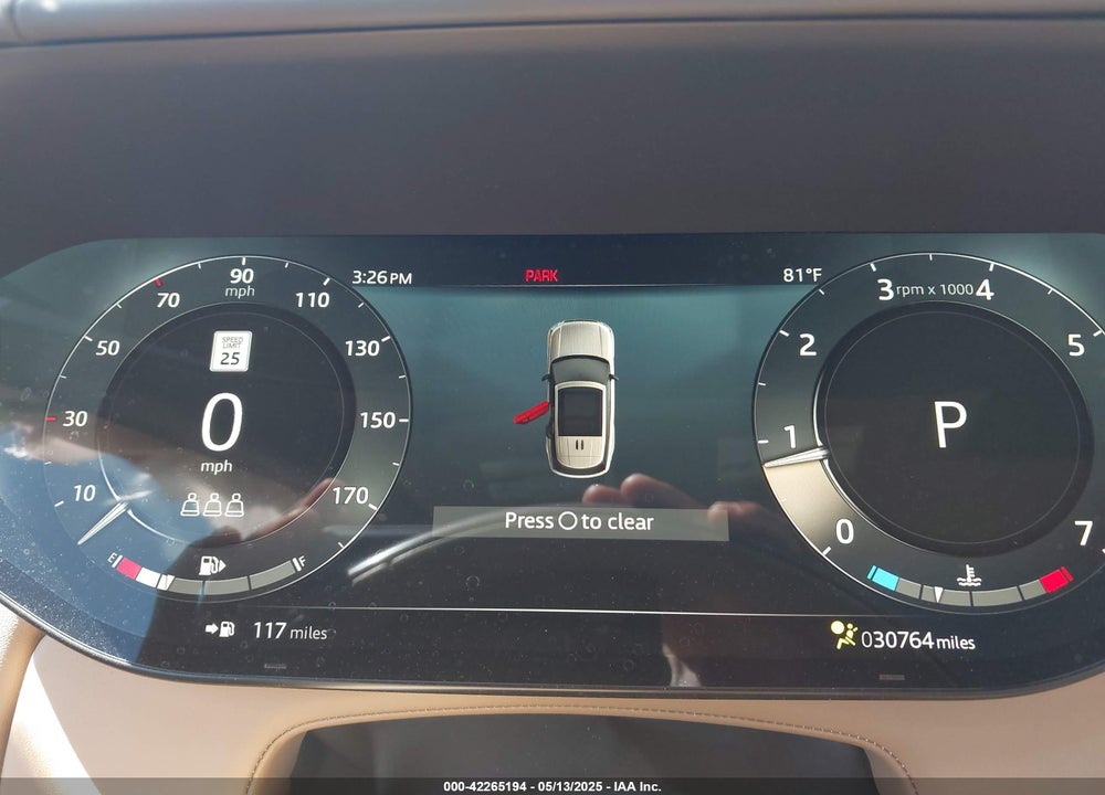 2023 LAND ROVER RANGE ROVER AUTOBIOGRAPHY VIN: SALK19E78PA058614