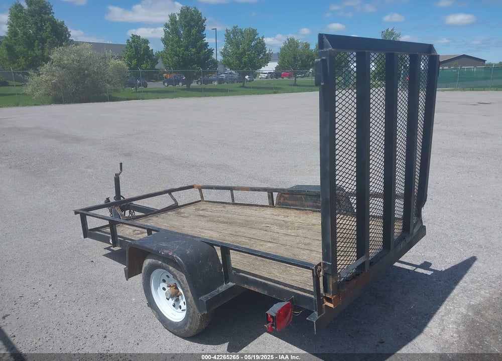 1998 BIG TEX TRAILER CO INC TRAILER VIN: 4K8KX0816W1A32727