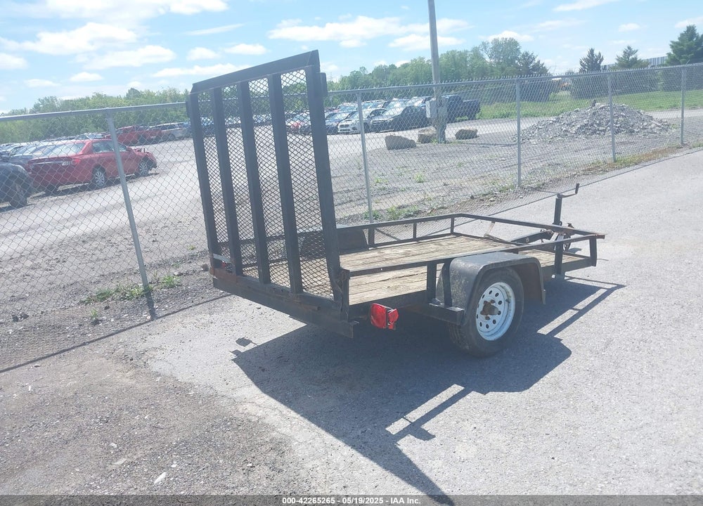1998 BIG TEX TRAILER CO INC TRAILER VIN: 4K8KX0816W1A32727