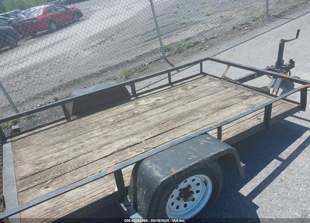 1998 BIG TEX TRAILER CO INC TRAILER VIN: 4K8KX0816W1A32727