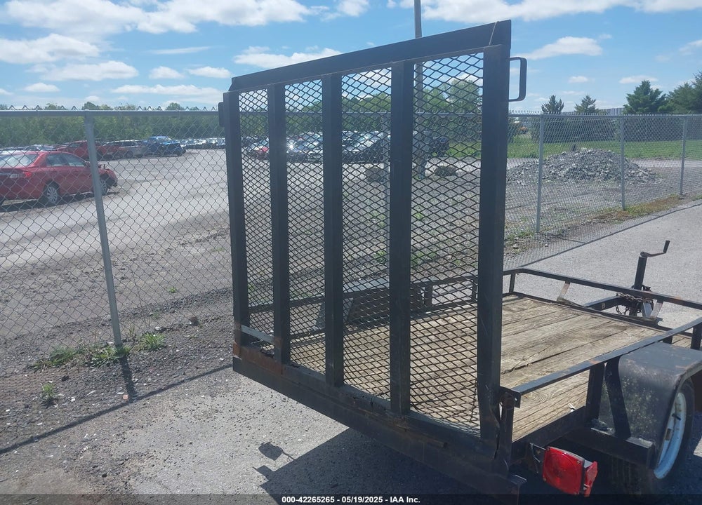 1998 BIG TEX TRAILER CO INC TRAILER VIN: 4K8KX0816W1A32727