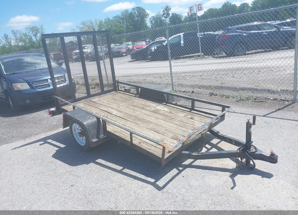 1998 BIG TEX TRAILER CO INC TRAILER VIN: 4K8KX0816W1A32727