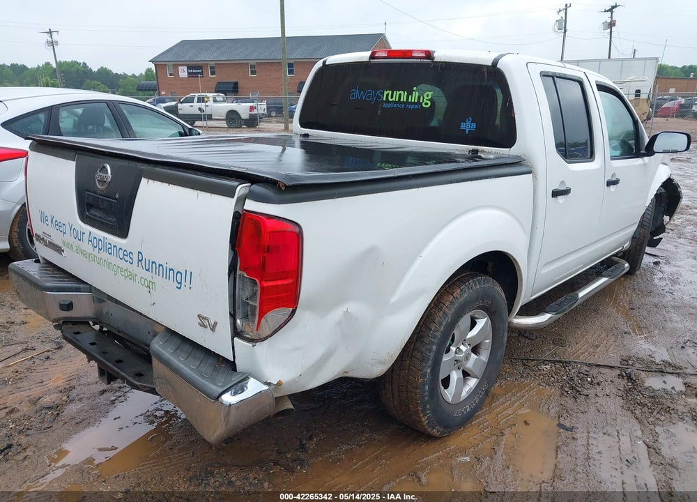 2012 NISSAN FRONTIER VIN: 1N6AD0ER6CC423844