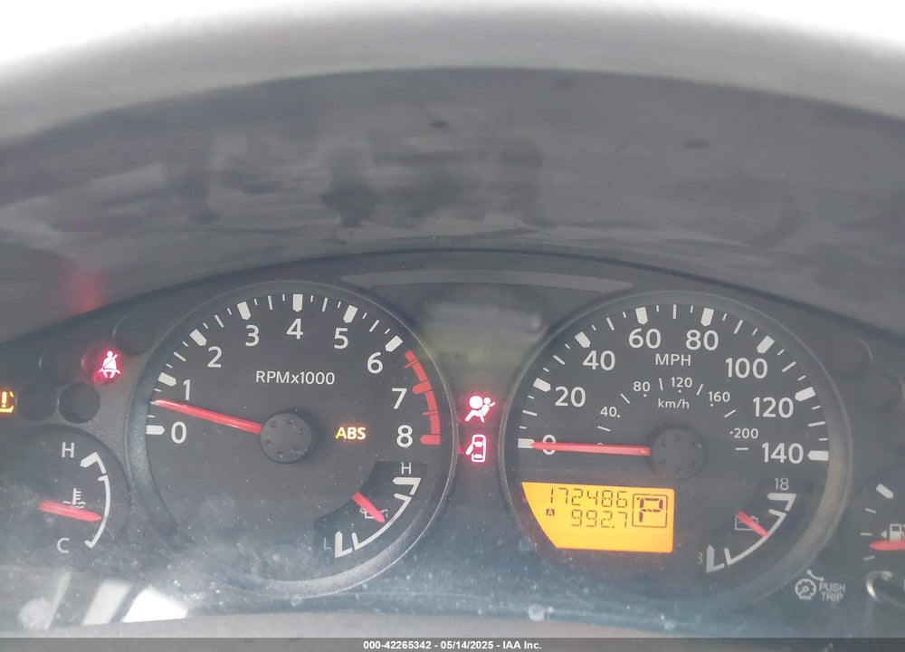 2012 NISSAN FRONTIER VIN: 1N6AD0ER6CC423844