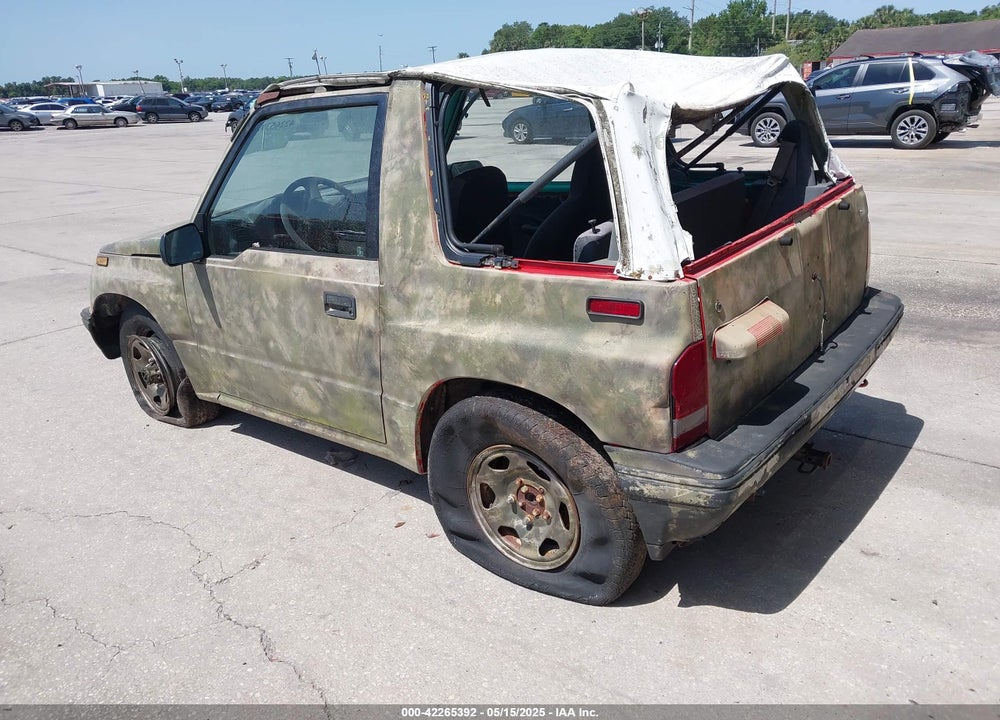 1995 GEO TRACKER VIN: 2CNBJ1869S6911342