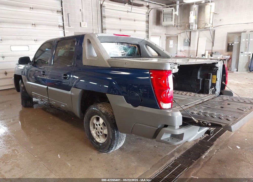 2002 CHEVROLET AVALANCHE 1500 VIN: 3GNEC13TX2G346829