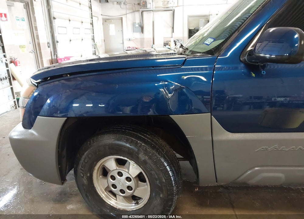 2002 CHEVROLET AVALANCHE 1500 VIN: 3GNEC13TX2G346829