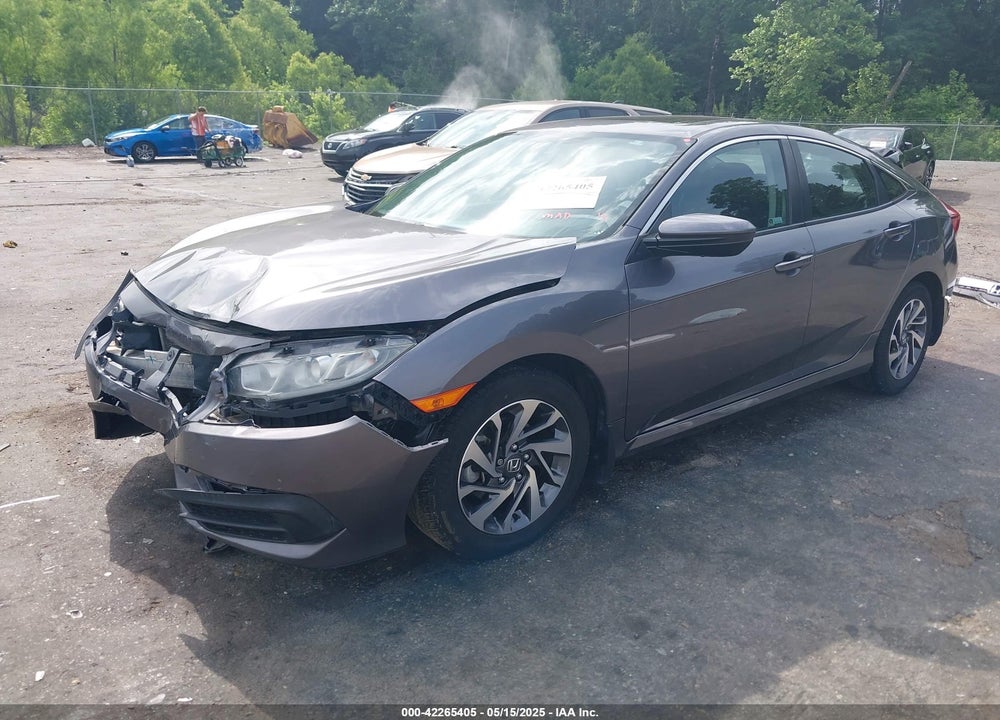 2018 HONDA CIVIC EX VIN: 19XFC2F70JE025734
