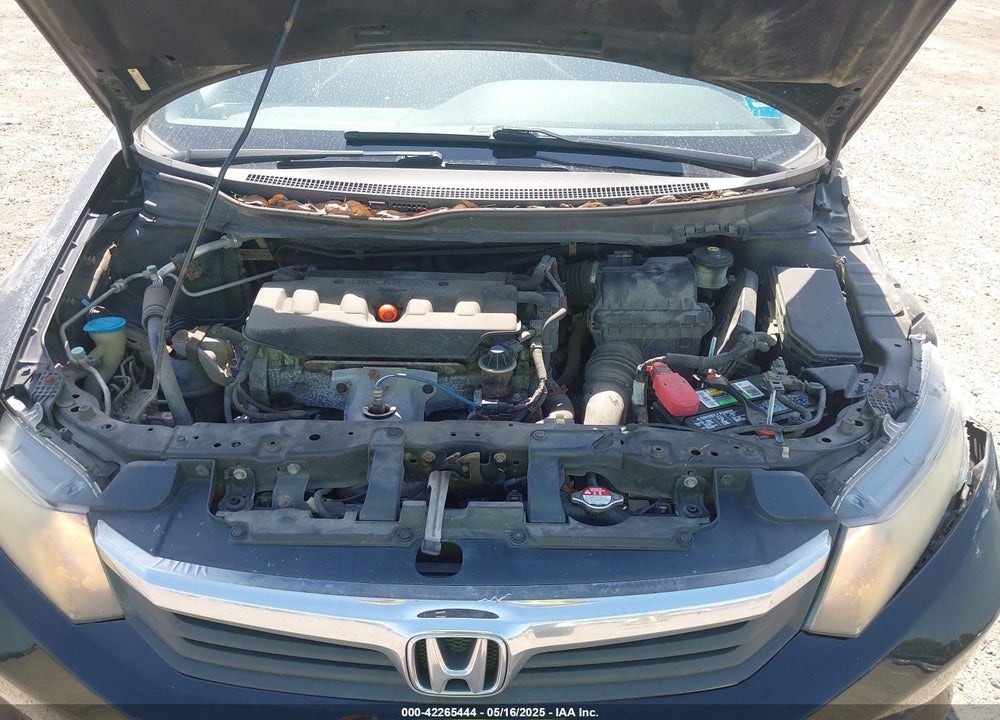 2012 HONDA CIVIC LX VIN: 2HGFB2F51CH594361