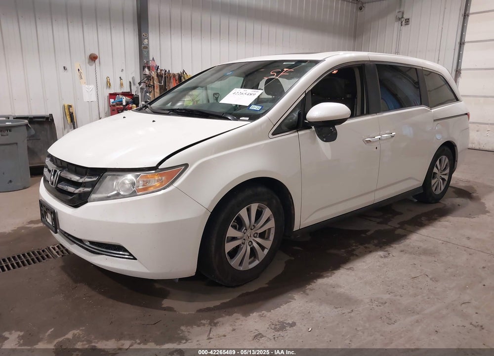 2016 HONDA ODYSSEY EX-L VIN: 5FNRL5H65GB111336