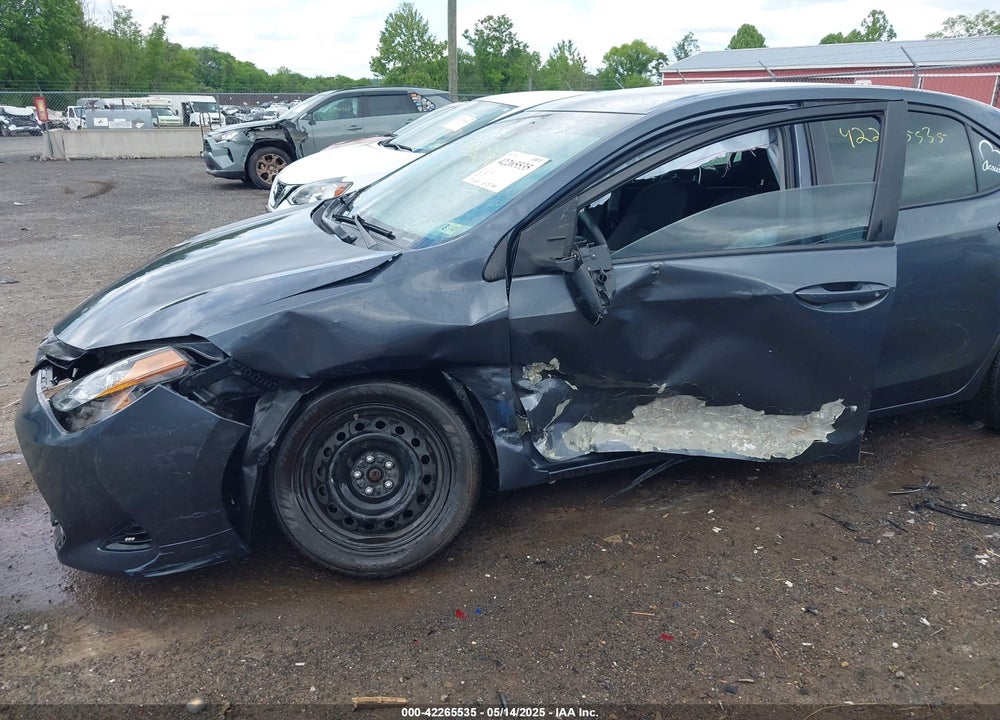 2017 TOYOTA COROLLA VIN: 5YFBURHE1HP587196