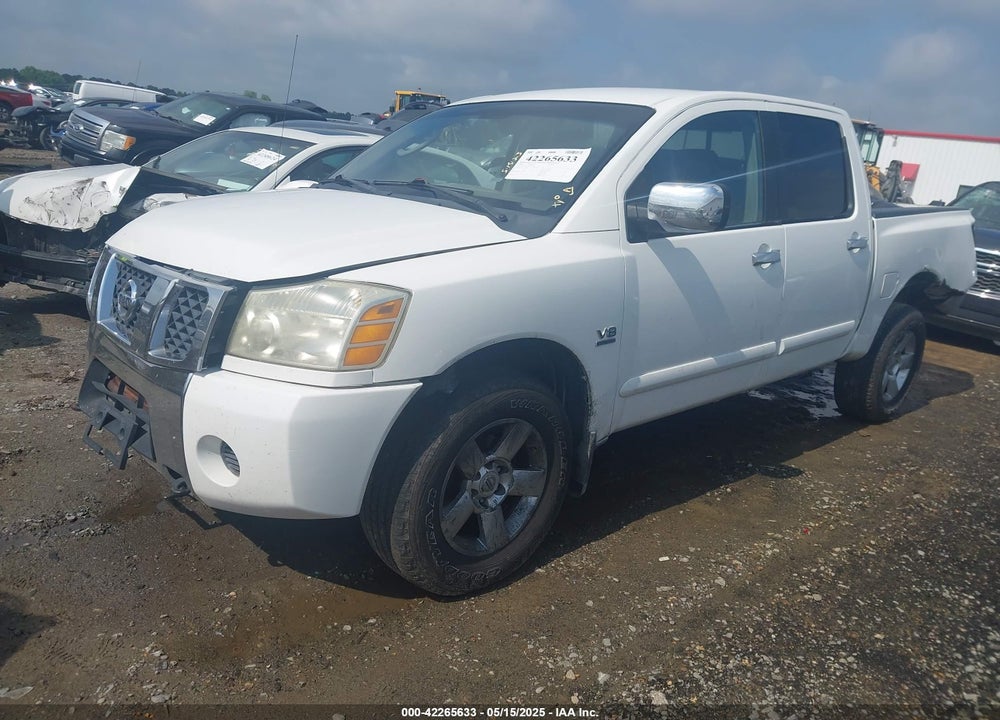 2004 NISSAN TITAN SE VIN: 1N6AA07B74N581334