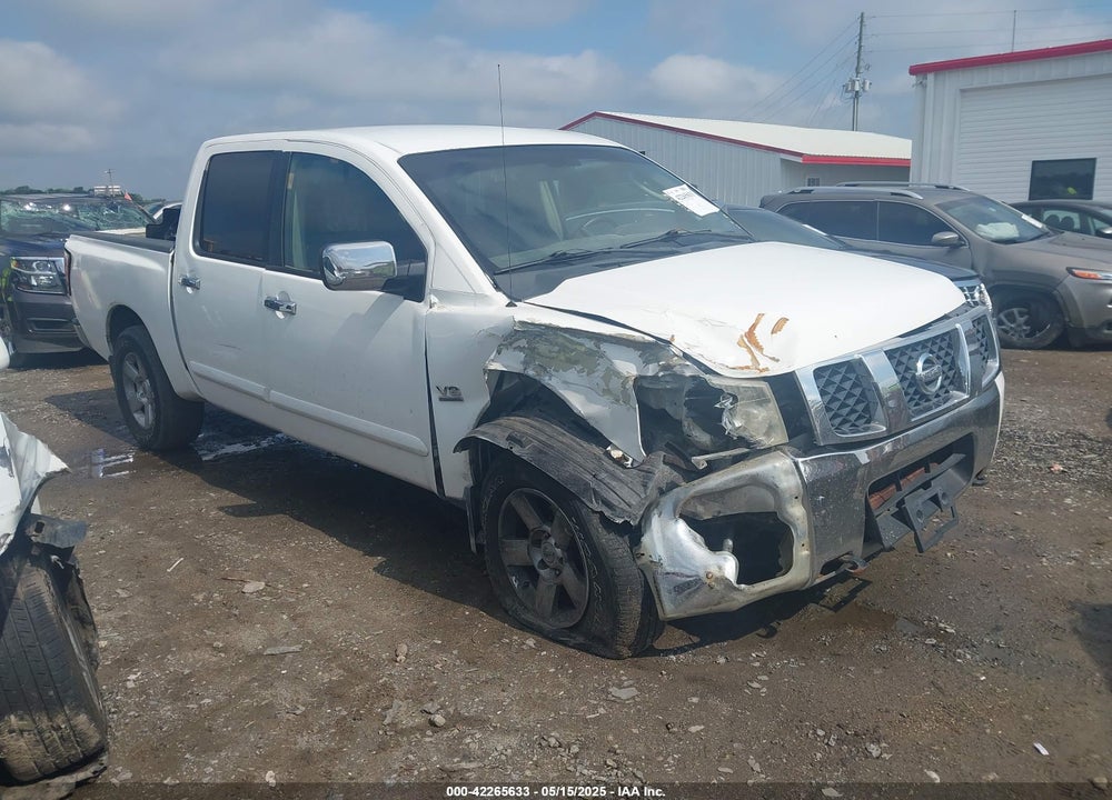 2004 NISSAN TITAN SE VIN: 1N6AA07B74N581334