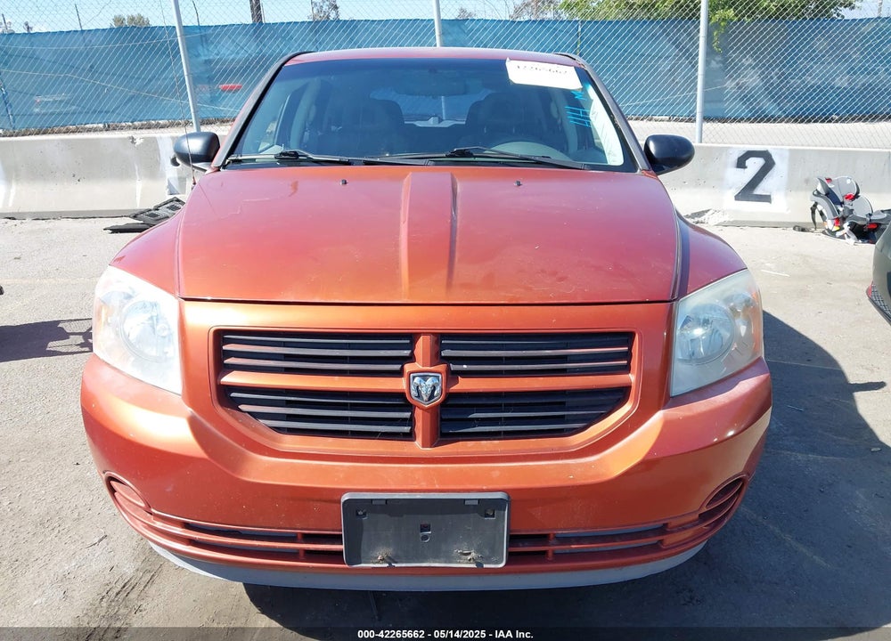 2007 DODGE CALIBER VIN: 1B3HB28B97D592422