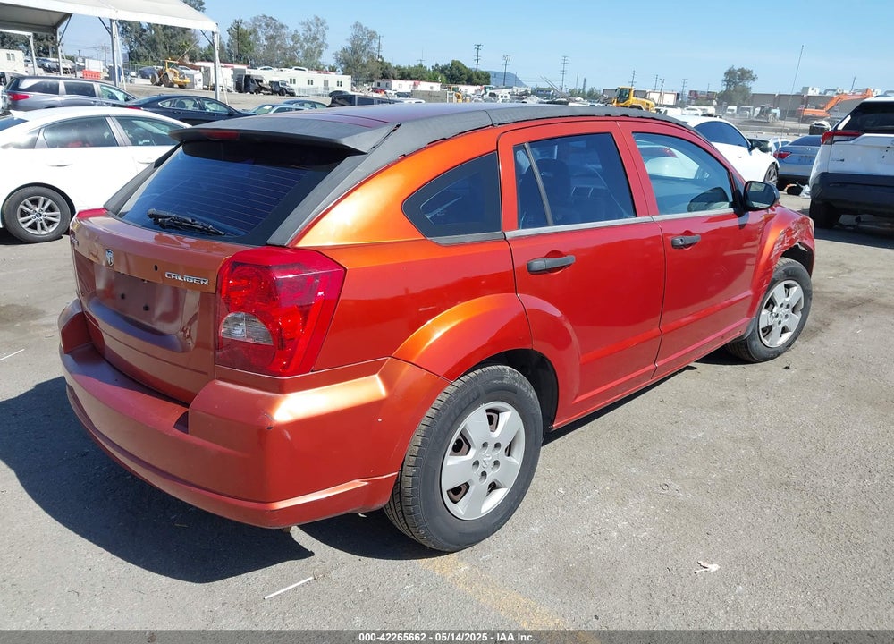 2007 DODGE CALIBER VIN: 1B3HB28B97D592422