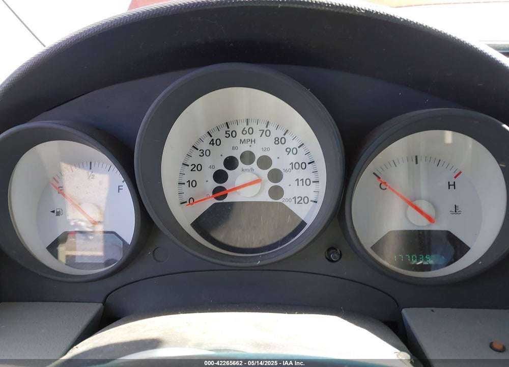 2007 DODGE CALIBER VIN: 1B3HB28B97D592422