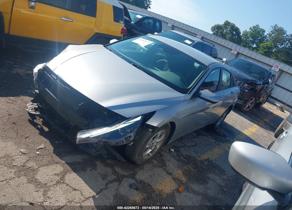 2021 HYUNDAI ELANTRA VIN: 5NPLL4AG8MH052542