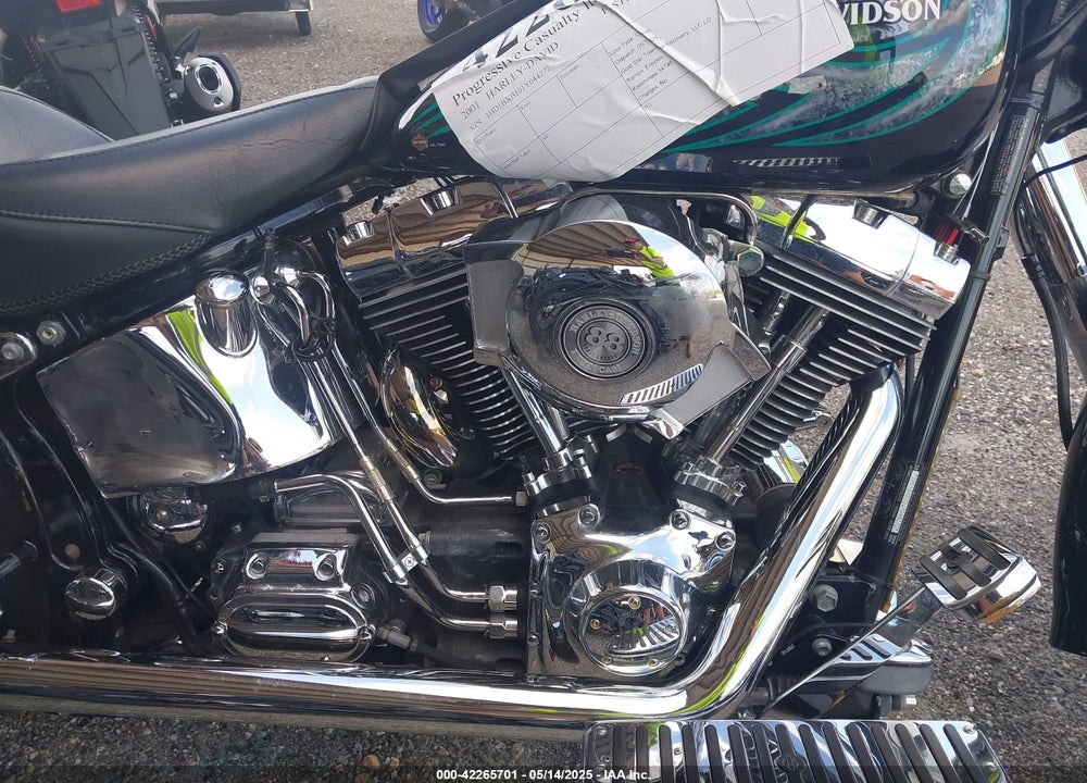 2001 HARLEY-DAVIDSON FLSTFI VIN: 1HD1BXB101Y044272