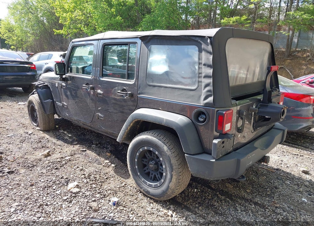 2017 JEEP WRANGLER UNLIMITED SPORT 4X4 VIN: 1C4BJWDG8HL564909