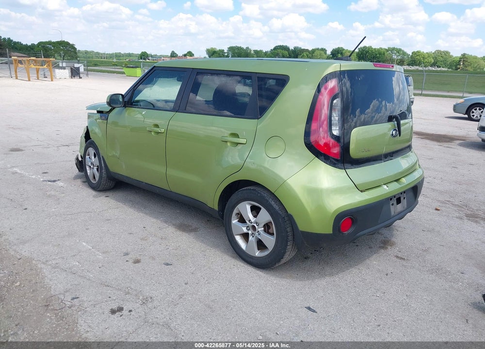 2017 KIA SOUL VIN: KNDJN2A25H7883596