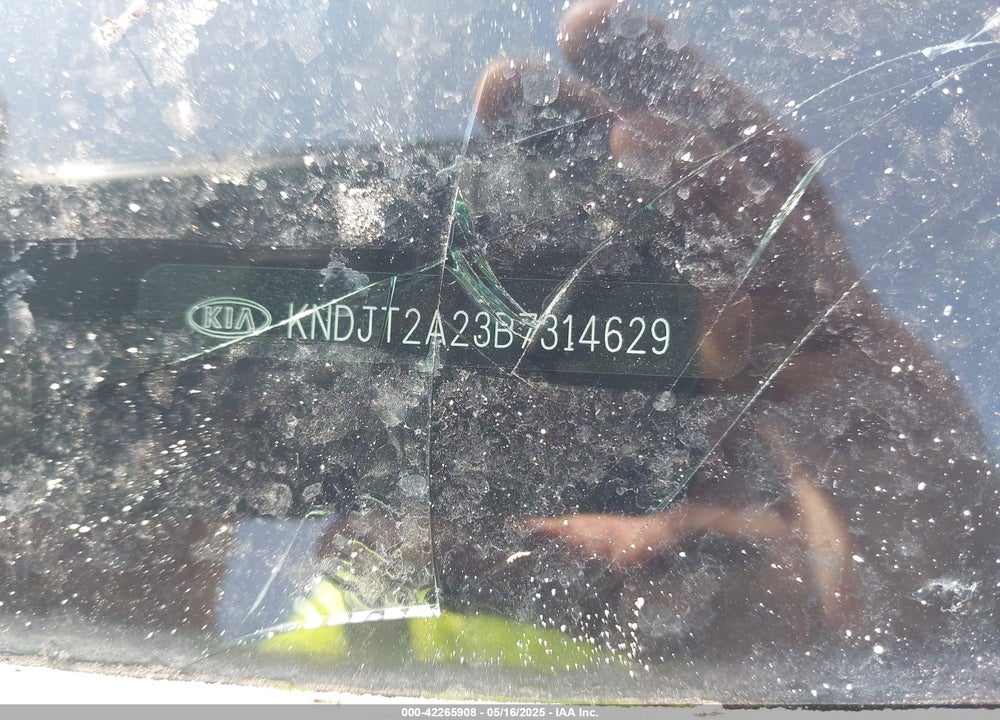2011 KIA SOUL VIN: KNDJT2A23B7314629